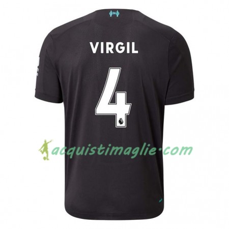 Divisa di Calcio Liverpool Virgil van Dijk 4 Terza 2019/2020 